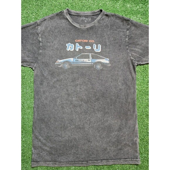 Catori AE86 Trueno Hachi-Roku GT Turbo Anime T-Shirt (Men's M) - Picture 3 of 11